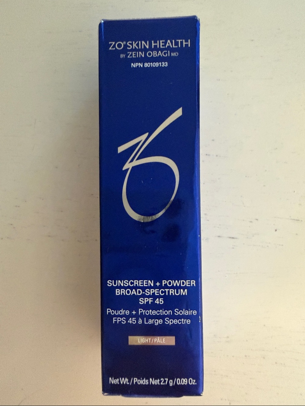 ZO Skin Health Sunscreen + Powder Broad-Spectrum SPF 45 - Light